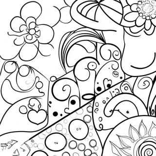 Retro Coloring Pages