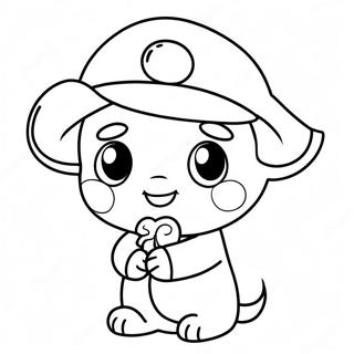 Cute Mal Character Coloring Page 74266-61280