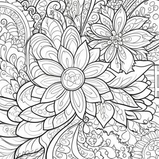 Easy Pattern Coloring Pages