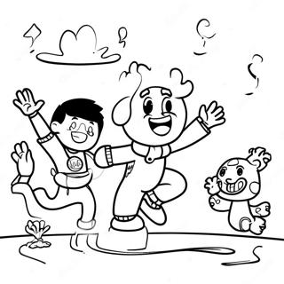 Awana Sparks Fun Activity Coloring Page 74366-61350