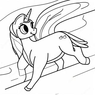 Colorful Dash In Action Coloring Page 74386-61377