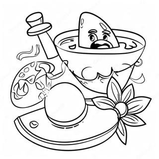 Festive Cinco De Mayo Fiesta Coloring Page 74406-61398