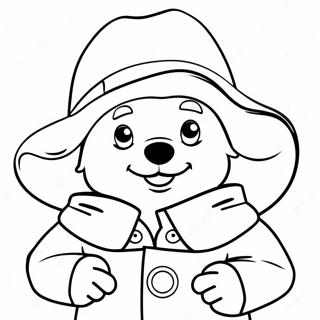 Paddington Bear Coloring Page 74445-61418