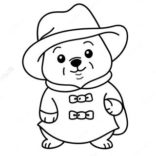 Paddington Bear Coloring Page 74445-61419