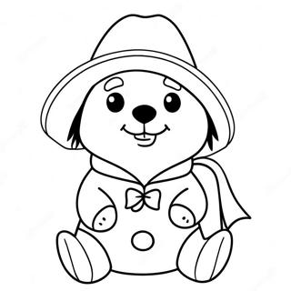 Paddington Bear Coloring Page 74445-61420