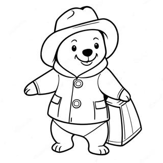 Paddington Bear Coloring Pages