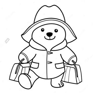 Adventurous Paddington Bear Coloring Page 74446-61414