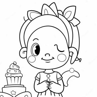 Pinkalicious Coloring Page 7444-6052