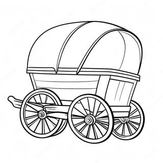 Wagon Coloring Page 74455-61423