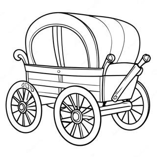 Wagon Coloring Page 74455-61424