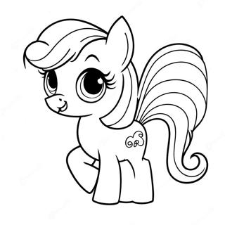 My Little Pony Sweetie Belle Coloring Page 74475-61468