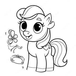 My Little Pony Sweetie Belle Coloring Pages