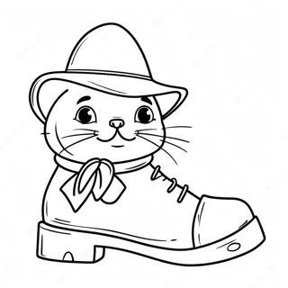 Adventurous Death Puss In Boots Coloring Page 74516-61481