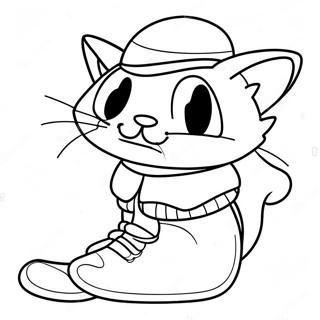 Adventurous Death Puss In Boots Coloring Page 74516-61483