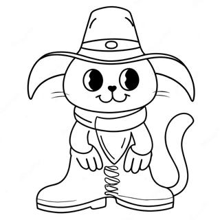 Adventurous Death Puss In Boots Coloring Page 74516-61484