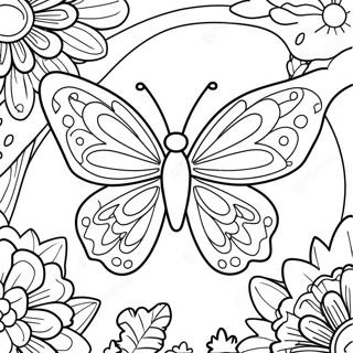 Butterfly Coloring Page 74535-61490