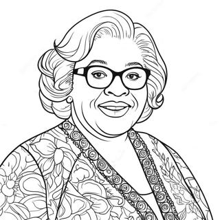 Madea Coloring Page 74575-61524