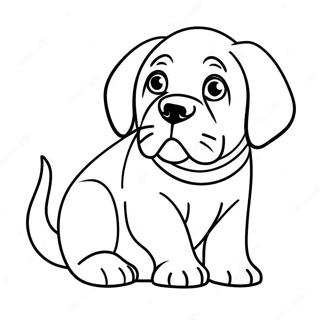 English Mastiff Coloring Pages