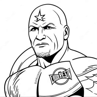 Wwe Hidden Coloring Page 7524-6114