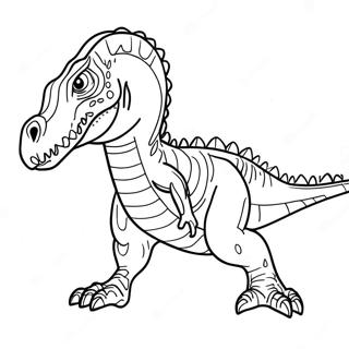 Indominus Rex Coloring Pages