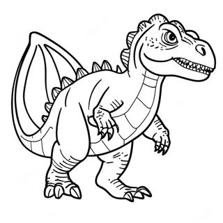 Indominus Rex Coloring Page 7564-6148