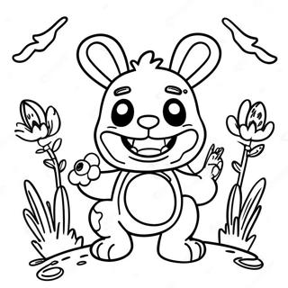 Spring Trap Coloring Page 7574-6156