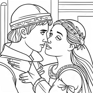 Romeo And Juliet Coloring Pages