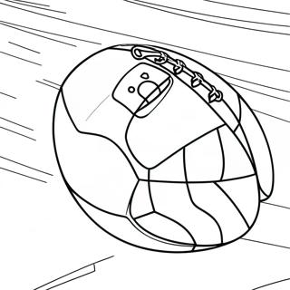 Football Coloring Page 761-605