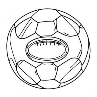 Football Coloring Page 761-608