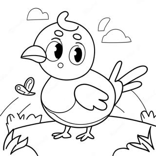 Pigeon Mo Willems Coloring Page 7654-6218