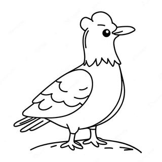 Adventurous Pigeon Mo Willems Coloring Page 7655-6222