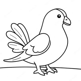 Adventurous Pigeon Mo Willems Coloring Page 7655-6224