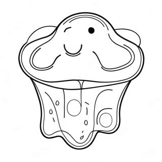 Slime Coloring Page 7674-6235