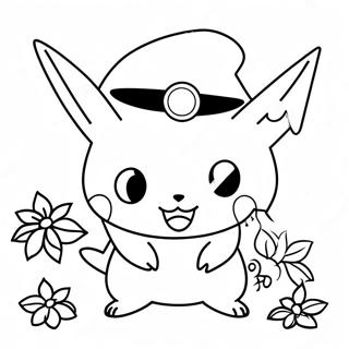 Pokemon Halloween Coloring Page 7694-6250