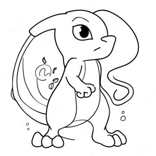 Mewtwo Coloring Page 771-615