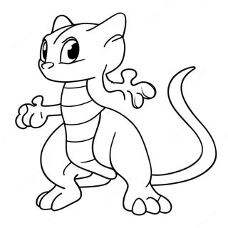 Mewtwo Coloring Page 771-616