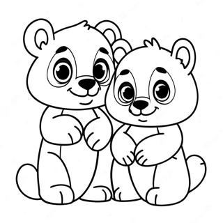 Gabby And Pandy Paws Coloring Page 7725-6277