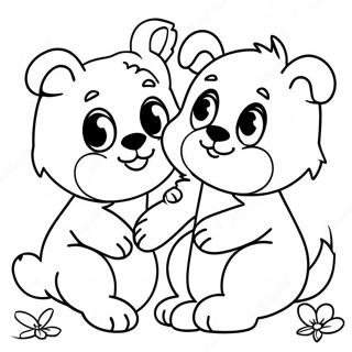 Gabby And Pandy Paws Coloring Page 7725-6279