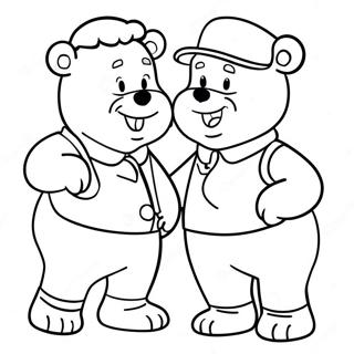 Berenstain Bears Coloring Page 7734-6282