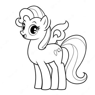 Pinkie Pie Coloring Pages