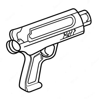 Nerf Gun Coloring Pages