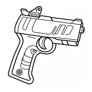 Nerf Gun Coloring Page 7774-6315