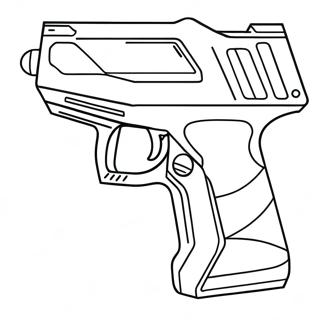 Nerf Gun Coloring Page 7774-6316