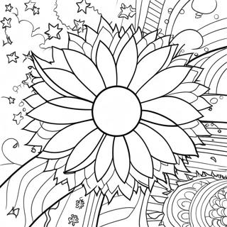 Firework Coloring Page 7794-6330