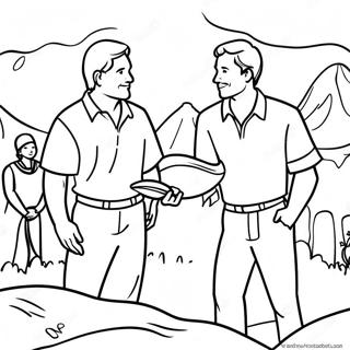 Book Of Mormon Story Coloring Page 7805-6343