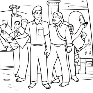 Book Of Mormon Story Coloring Page 7805-6344