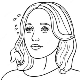 Depression Awareness Coloring Page 7874-6396