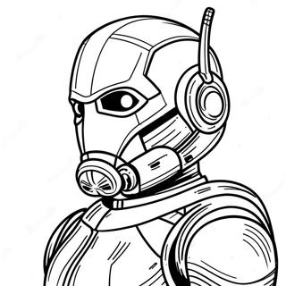 Ant Man Coloring Page 7884-6404