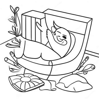 Adult Relaxation Coloring Page 7894-6412