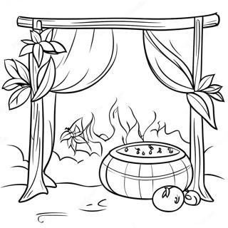 Sukkot Coloring Page 7914-6426